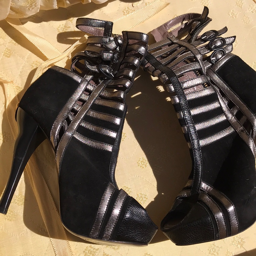 Sexy open toe  hand made Behnaz Kanan - Picture 6 of 8